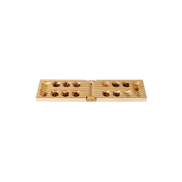 17650  17650 Spill, Kalaha (Mancala), bambus, display Fridolin